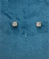 Orecchini Domar in Oro bianco Zircone OROR-5